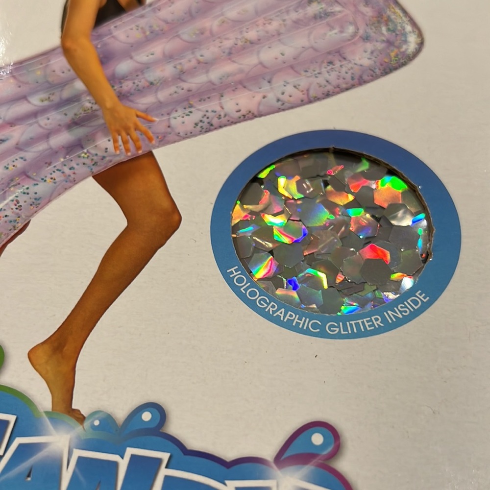 Poolcandy Mermaid Tail Pool Raft - Mermaid Collection - Picture 4 of 4